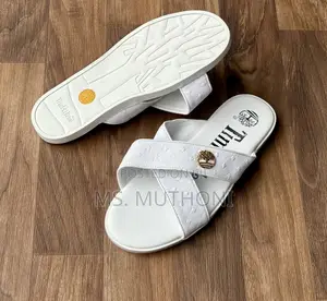 All White Gents Billionaire /Timberland Sandals 40-45