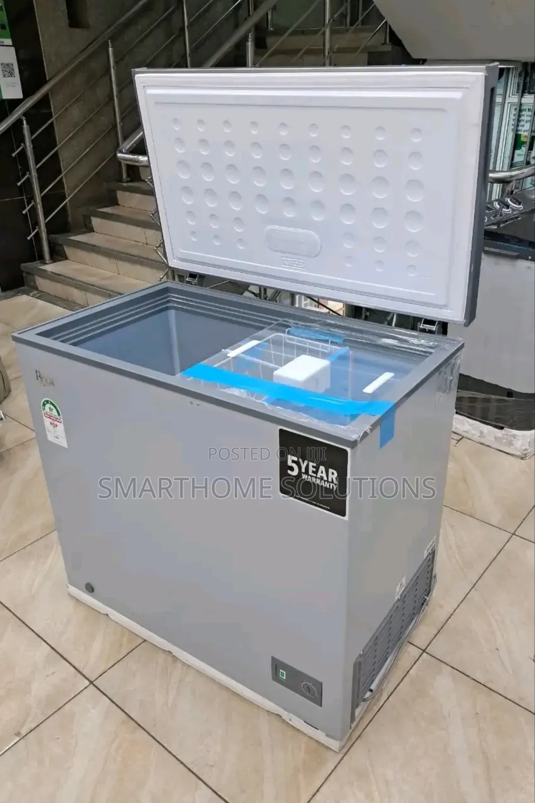 Colour Grey - Roch Commercial Freezer 200litres. New