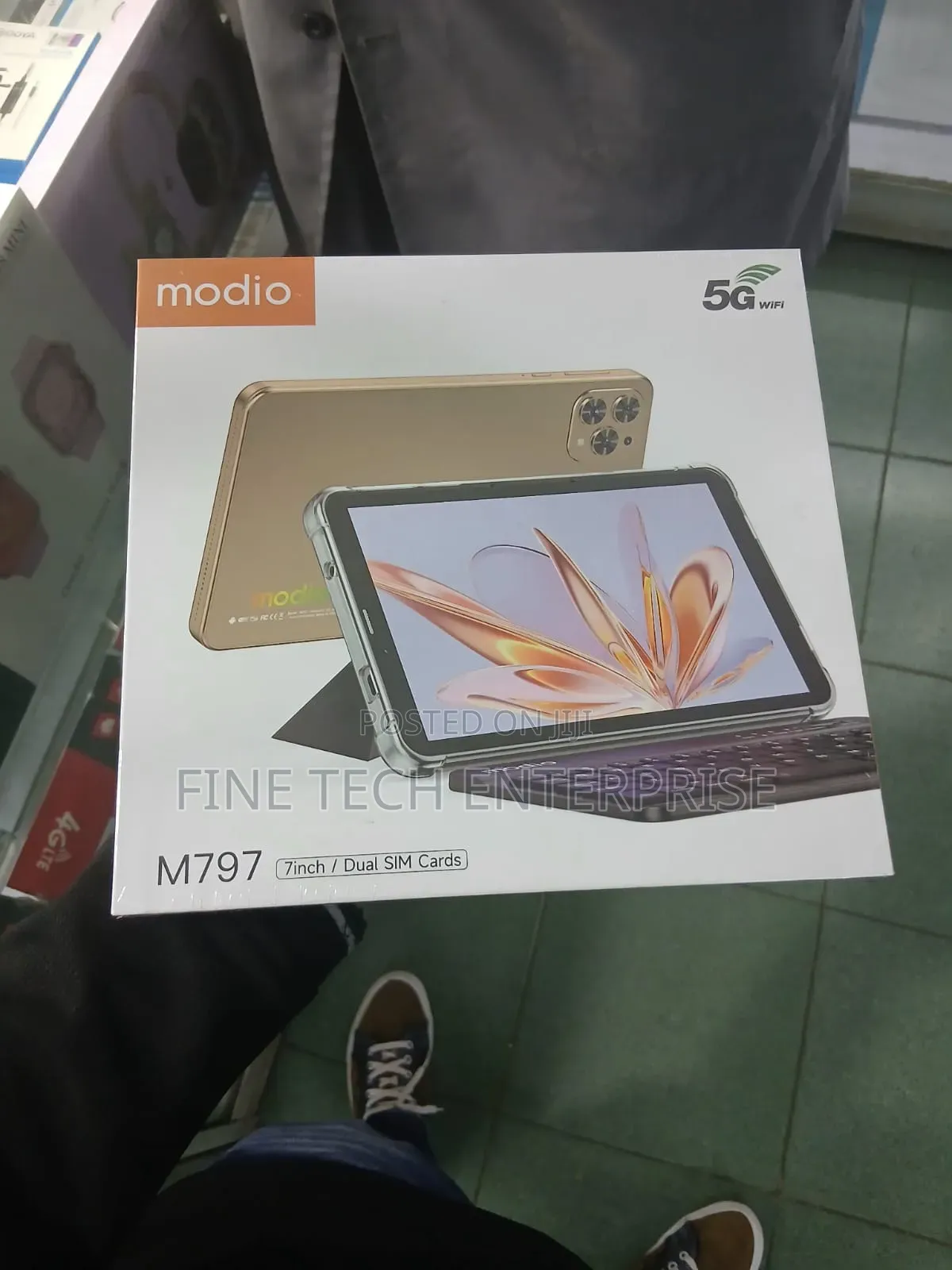 Modio M797
7 Inch
8gb 256gb
Dual Sim 5g
Detachable Keyboard