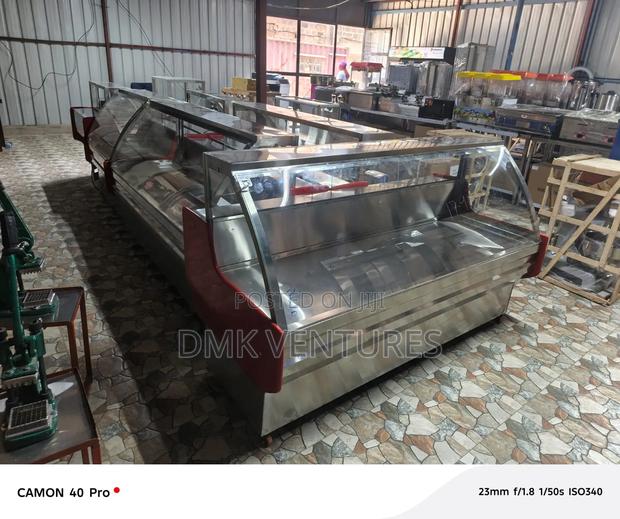 Wonderful 8ft Long Meat Chiller Display//Refrigerator - main view