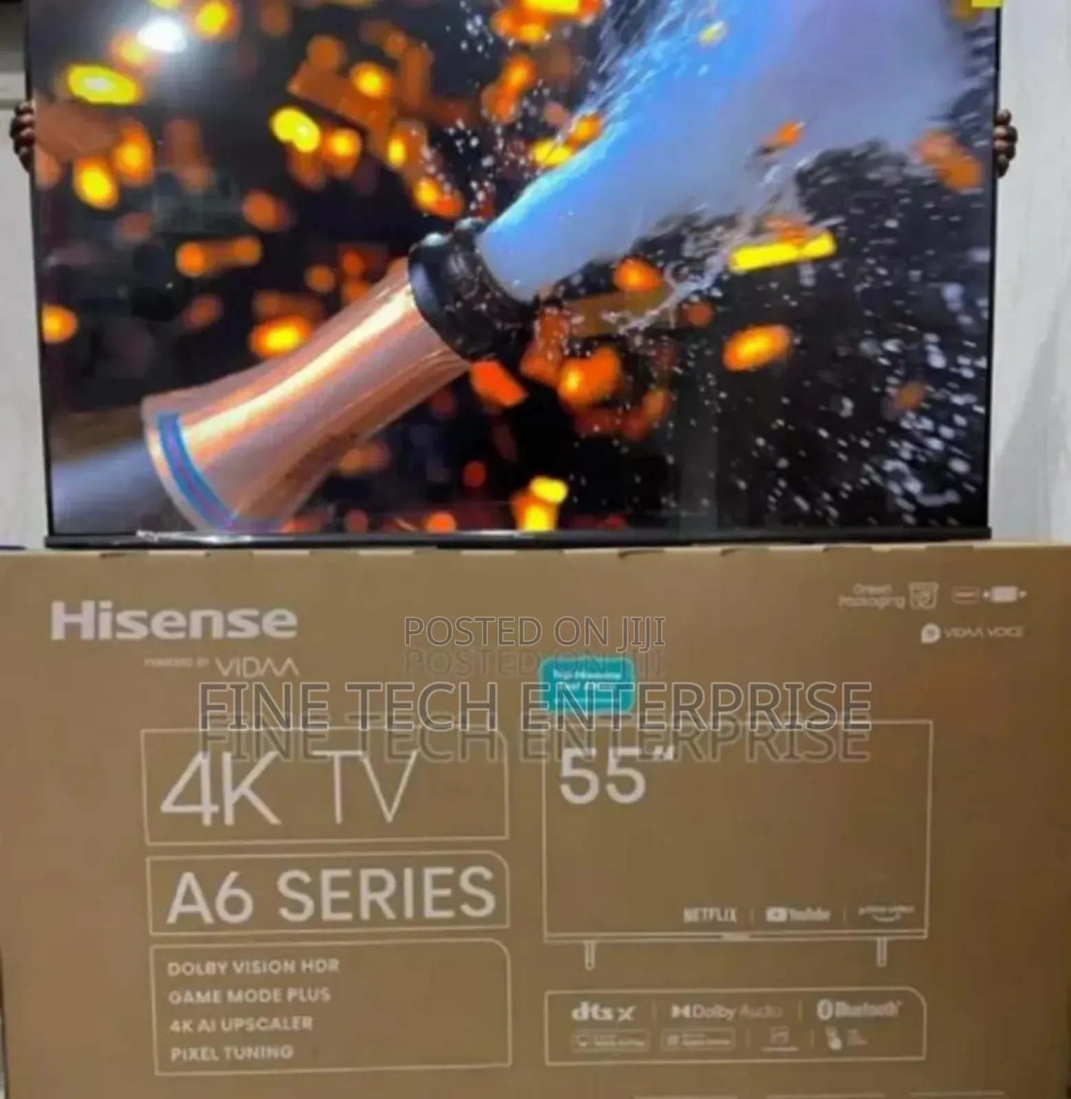 Hisense 55-Inch 55a6kken Uhd Frameles Tv