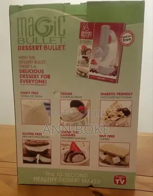 Dessert Bullet This New State of the Art Applianc