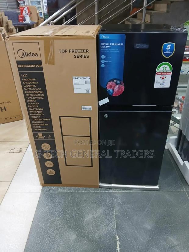 Midea 127l Double Door Direct Cool Refrigerator - main view