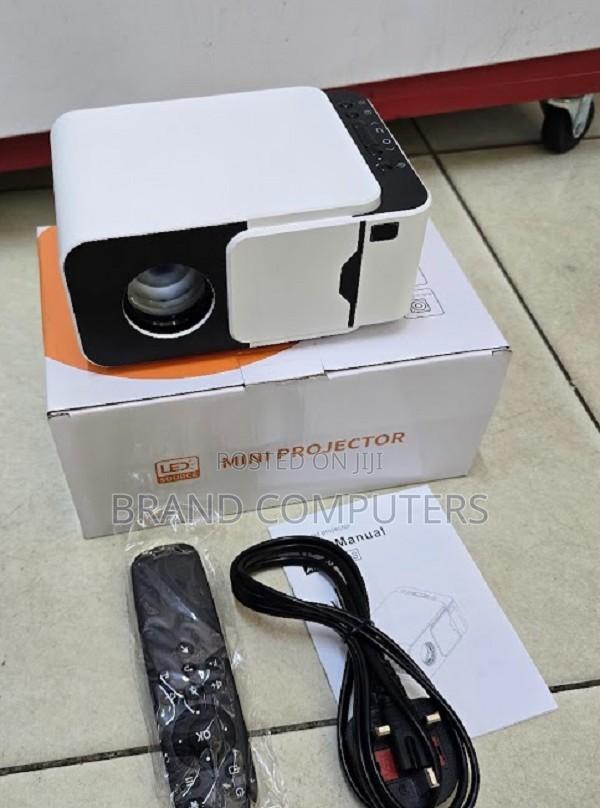 Android Smart Wifi Projector T5 Mini Portable Projector - thumbnail 3