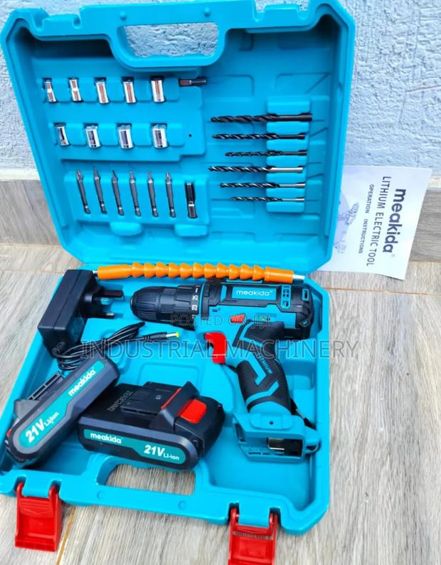 Cordless Drill With Bits Meakide - main view