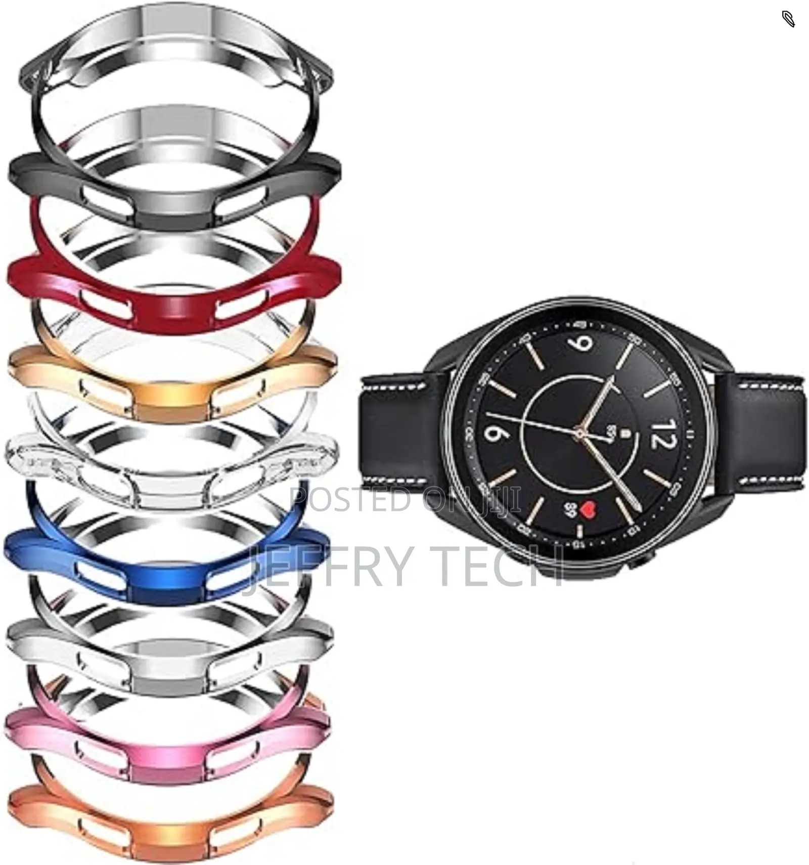 Ecsem Compatible With Samsung Galaxy Watch 4 Classic 42mm 46mm Case