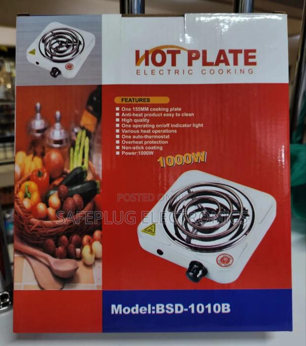 Single Hotplate Coil - 1000watts Non-Stick Coating - main view