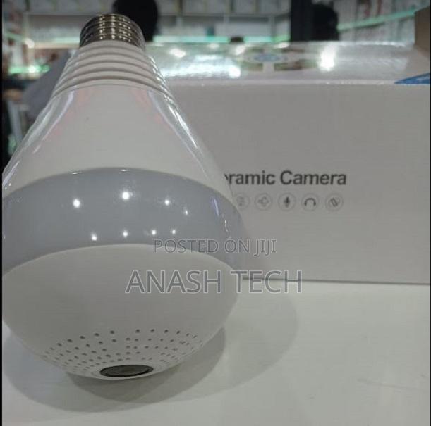 Wifi 360 Nanny Camera Two Way Audio Bulb Camera - main view