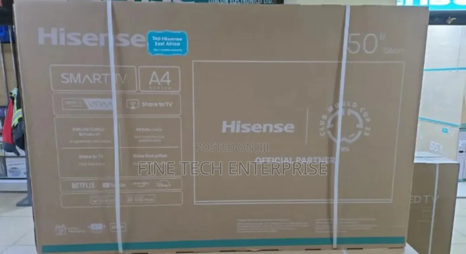 Hisense 50 Inches Smart Tv Frameless