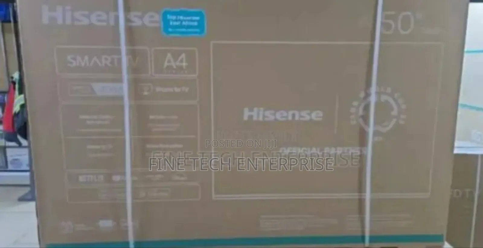 Hisense 50 Inches Smart Tv Frameless
