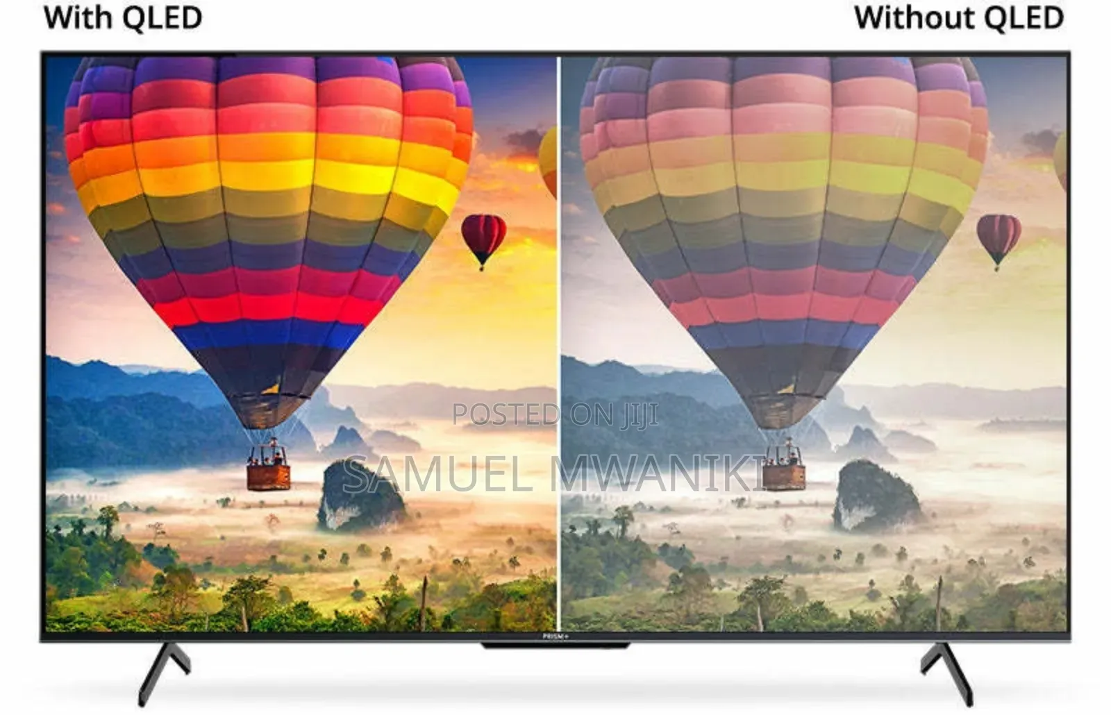 Vitron 43′′ Qled Smart Android Frameless Tv Latest Model With Icast