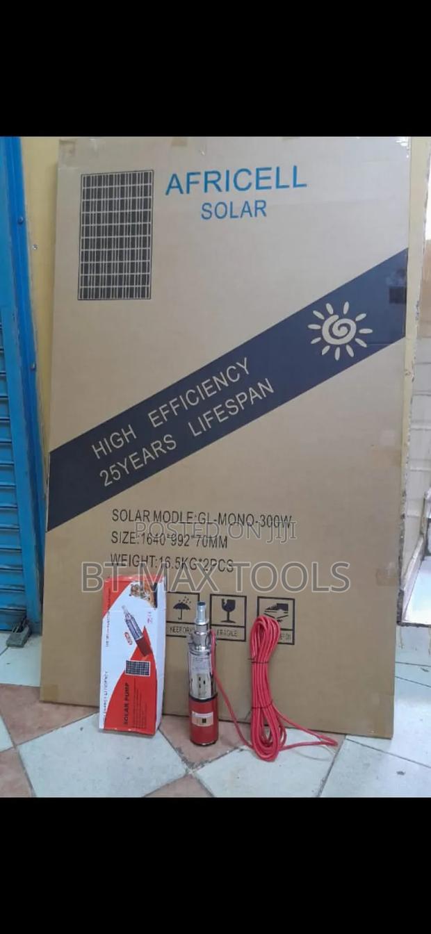 Africel Solar Panel 300w Plus Tiger Water Pump - main view