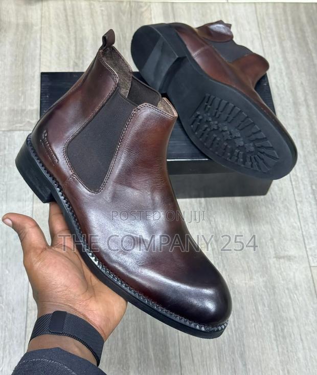 Quality Leather Official Smooth Chelsea Timberland Clarks Boots - thumbnail 2