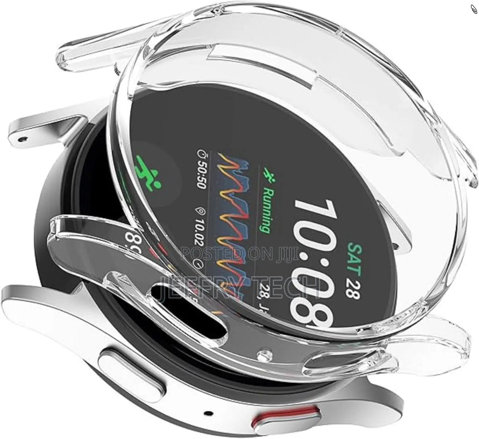 Nikaa Tpu Soft Case for Samsung Galaxy Watch 7 (40mm) 2024