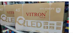 Vitron 43 Inches Qled Smart Android Frameless