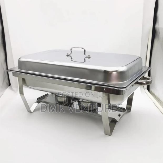 Modernized Stainless Chaffing Dishes, Affordable - main view