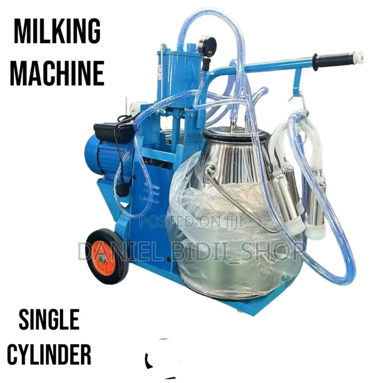 Single Cylinder Animal Milking Machine