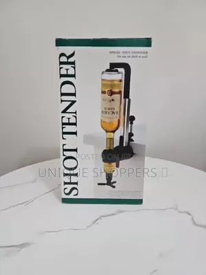 Wall-Mounted Single Tot Shot Bottle Liquor Dispenser