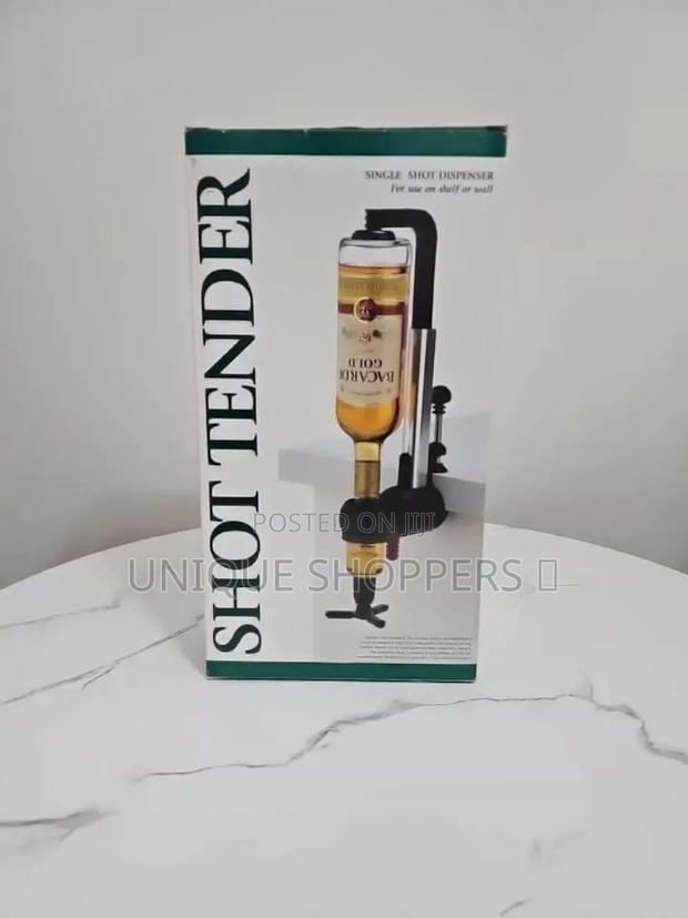 Wall-Mounted Single Tot Shot Bottle Liquor Dispenser - thumbnail 2