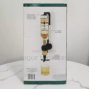Wall-Mounted Single Tot Shot Bottle Liquor Dispenser