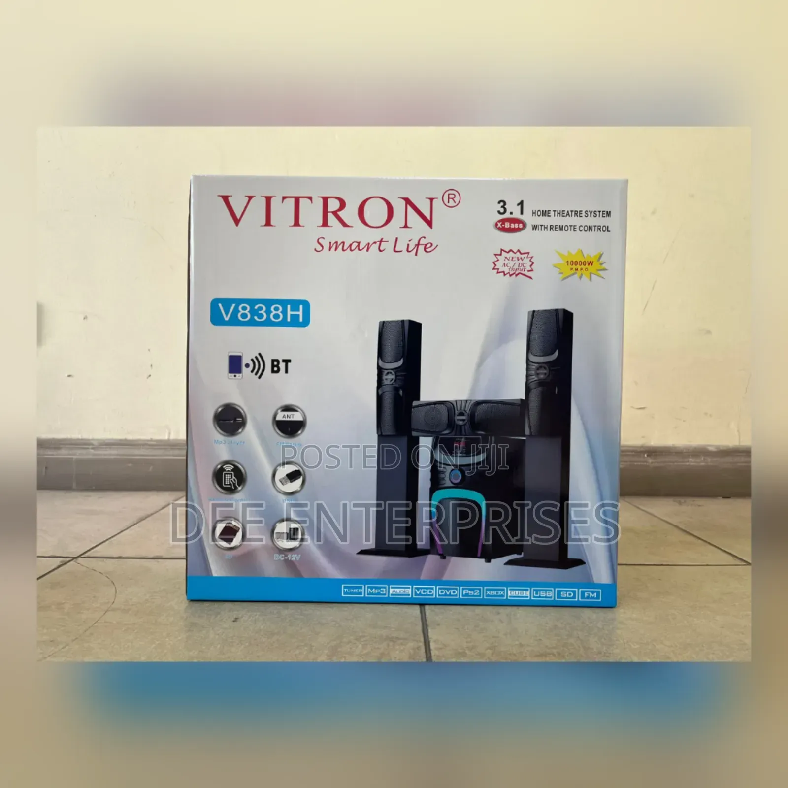 Vitron V838 Woofer 3.1 Tall Boy