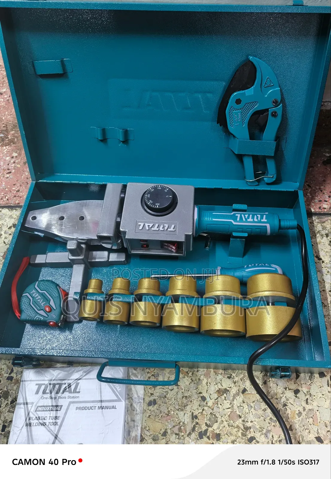 Total Pipe Welding Machine/ Electric Heavy Duty PPR Machine