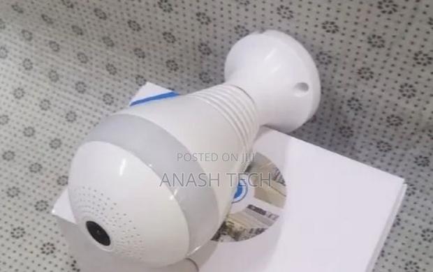 Advanced Hidden Small Light Bulb Camera With Wi-Fi CCTV