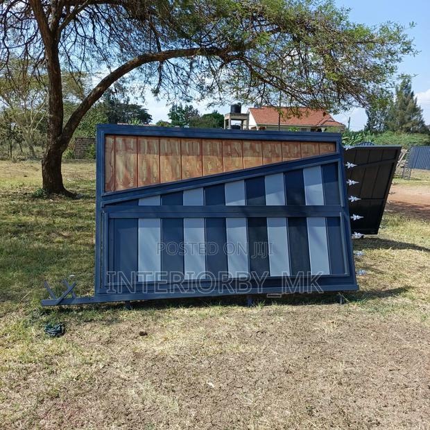 Decorative Swing Gate – Modern Look Strong Build - main view