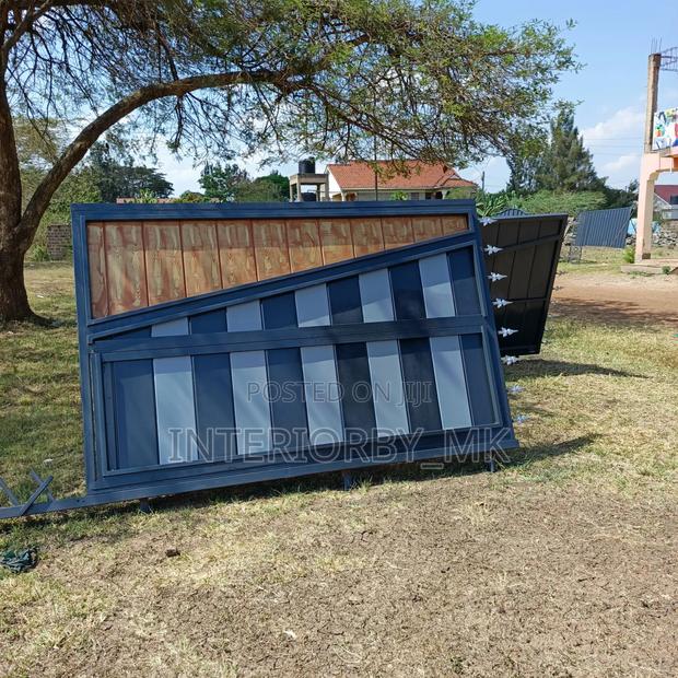 Decorative Swing Gate – Modern Look Strong Build - thumbnail 2