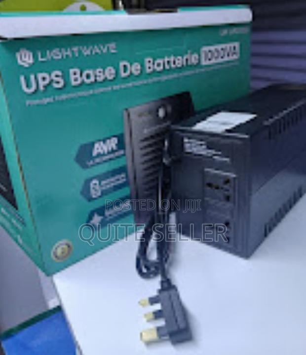 Light Wave Ups 1000va Ups Backup Battery - Lightwave Upss