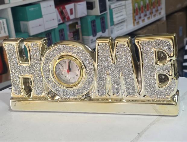 Love" Tabletop Clock Sparkling Decorative Timepiece* - thumbnail 2