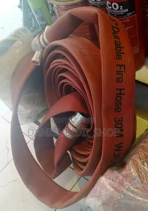 Rubber Fire Hose Pipe With Handles Red 2.5inch