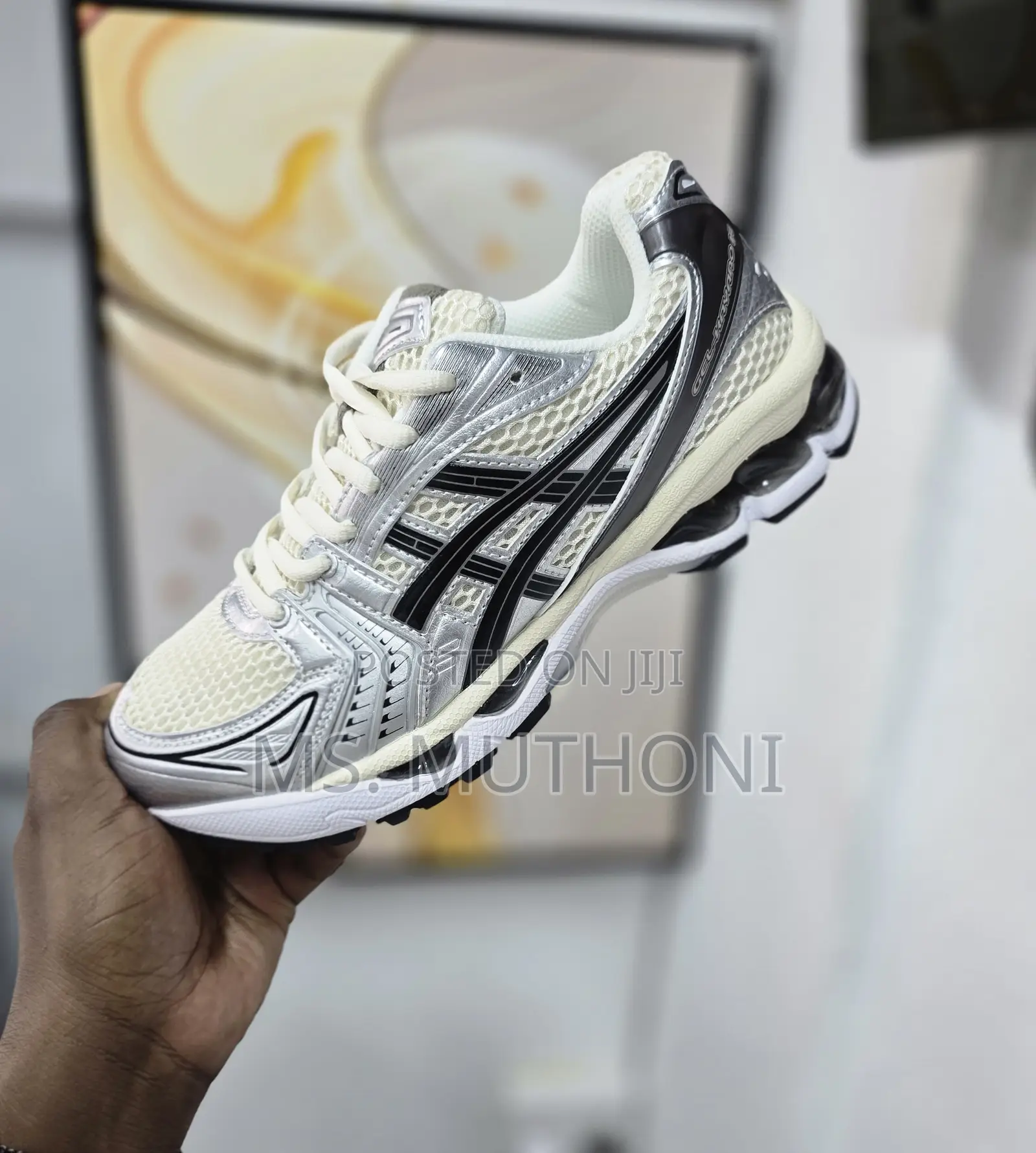Blue / Black Silver Asics Size 38-45