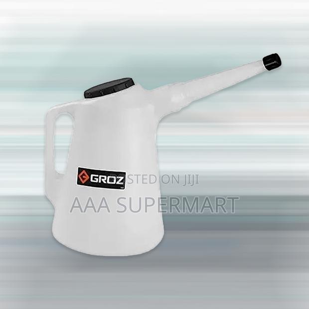 Msr/P/F-6 Plastic Measuring Jug 6ltr With Spout Groz
