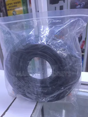 20 Meters Strong Hdmi to Hdmi Cable Black Rubber Coated