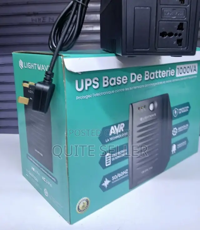 Lightwave Ups Backup Battery 1000 Va With Power Backup Support