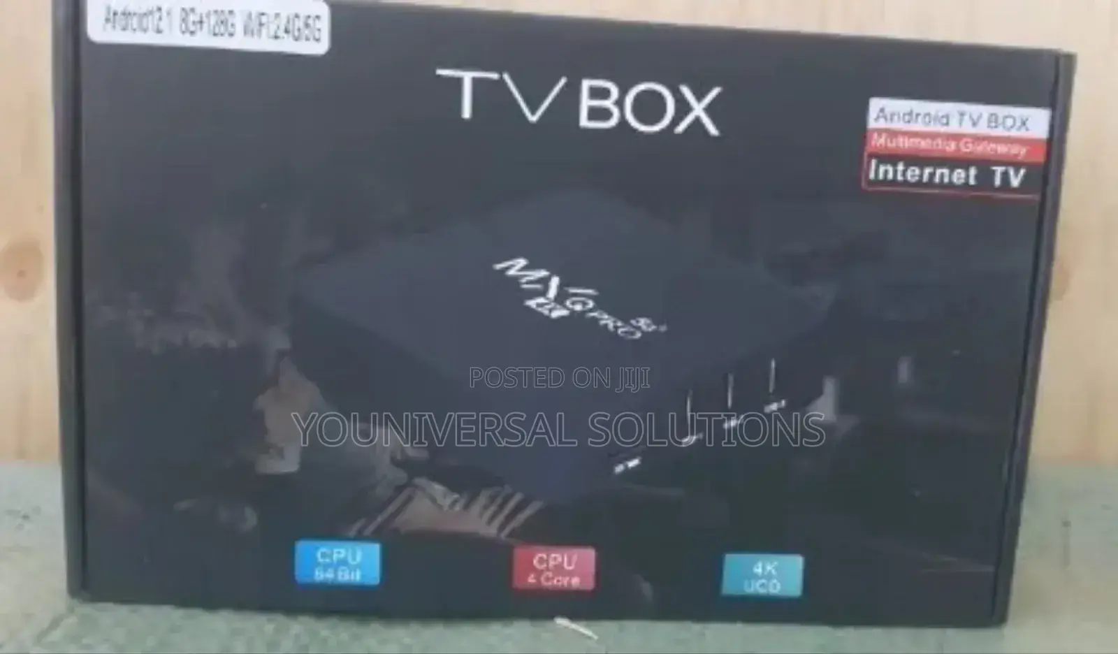 Smart Box 8gb+128gb MXQ Pro Android 12 Smart Tv Box