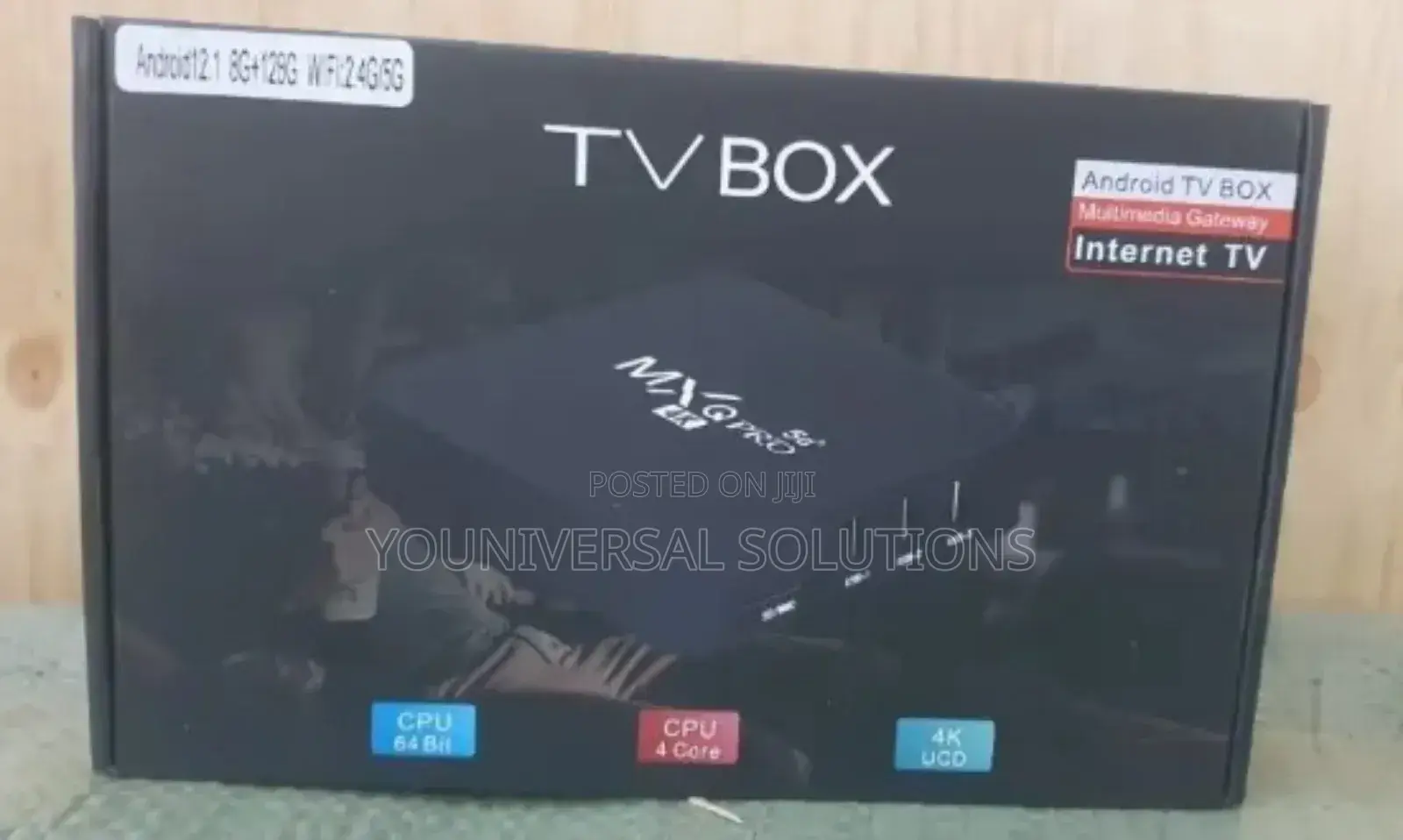 Smart Box 8gb+128gb MXQ Pro Android 12 Smart Tv Box