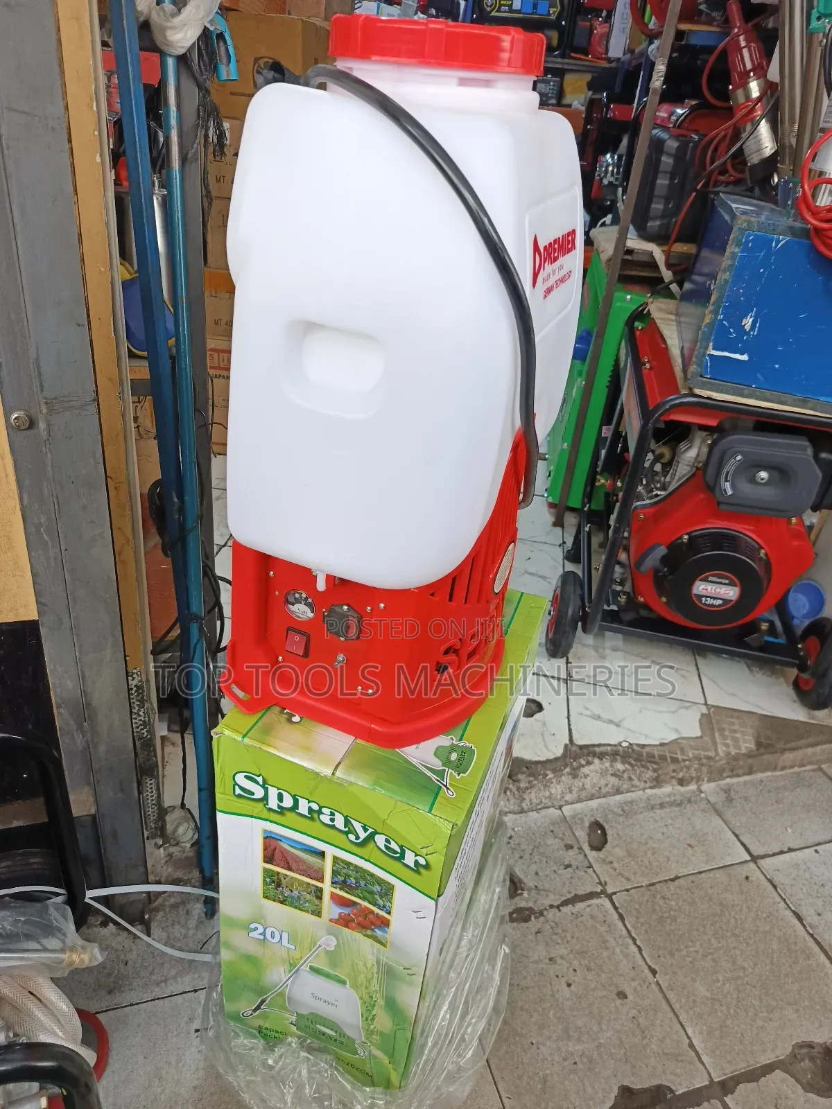 Premier 2 in 1 Battery Knapsack Sprayer 20litres