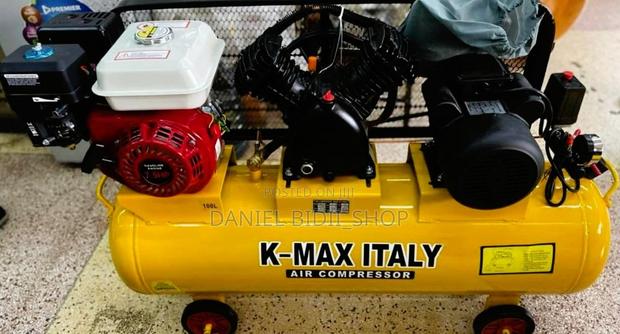 2in1 Electric And Petrol Air Compressor 7.5hp Double Piston - main view