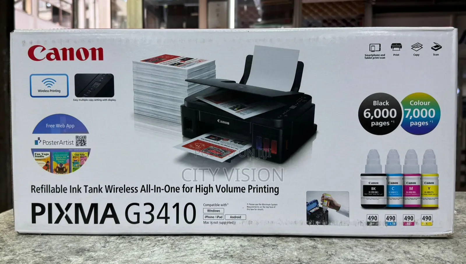Canon Pixma G3410 Printer Available