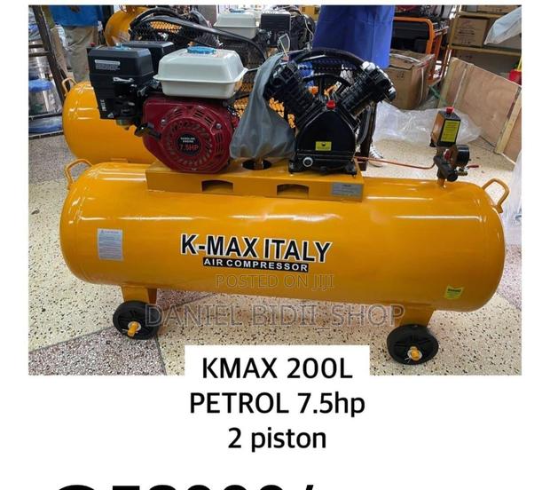 Kmax 200ltrs Petrol 7.5hp Air Compressor - main view