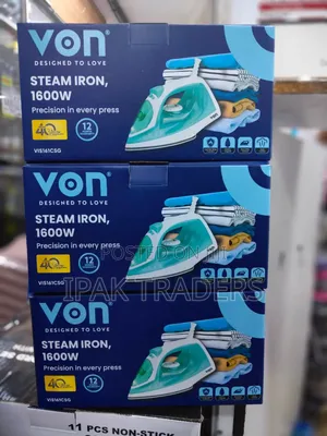 *Von Vis161csg Steam Iron -1600w*