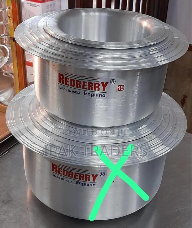 Redberry Aluminum Sufurias
*8pc