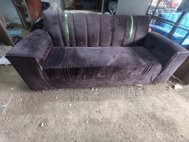 Brown 3 Seater Sofa - main view