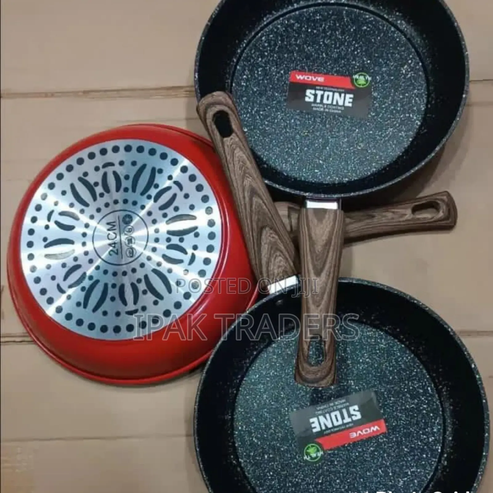 *Stone/Granite Frying Pans*
Heavy Duty 
28cm