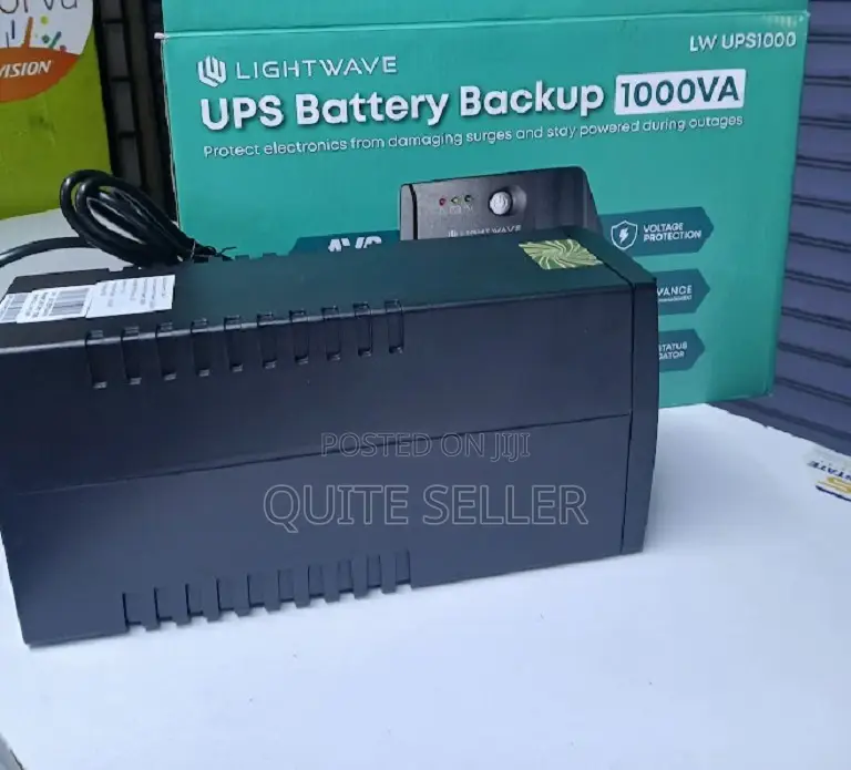 Lightwave Lw-Ups-1000 Offline Ups With Reliable Power Backup . . . . .