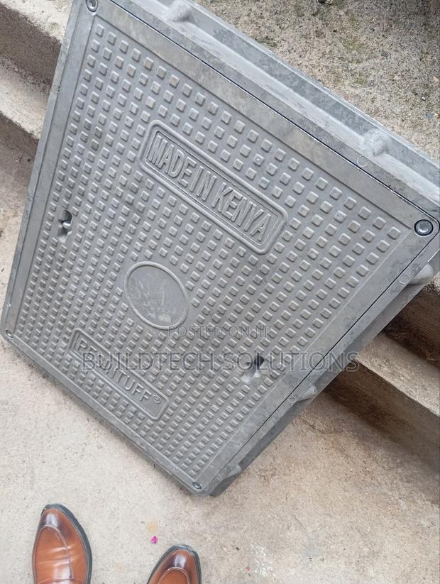 Square Locable Manhole Cover Fibre