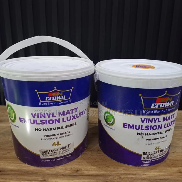 Crown Vinyl Matt Emulsion 20 Littes - thumbnail 2