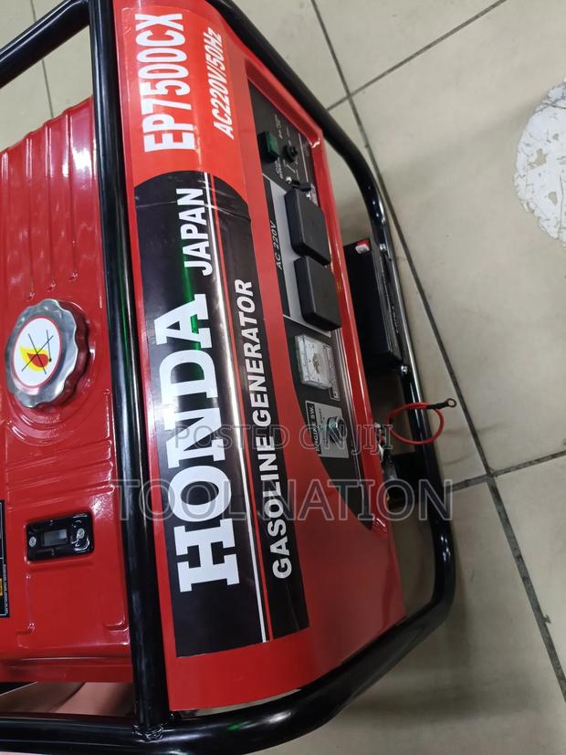 Honda Generator 7.5kv/Key Start Generator